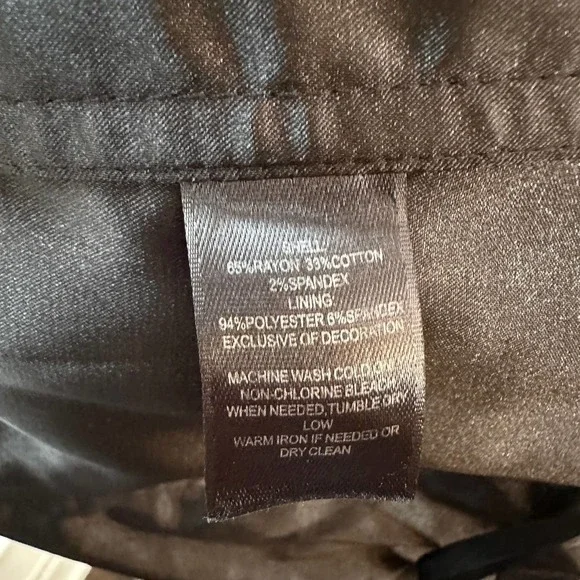 White House Black Market Black Strapless Dress, Size 4 - Picture 9 of 14